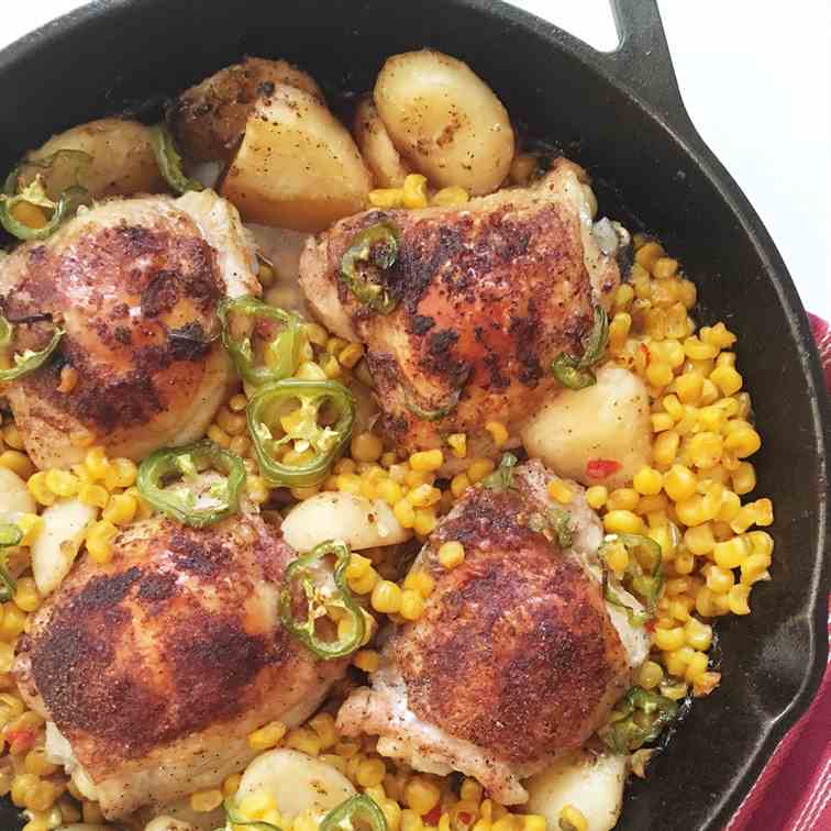 One-Pan Spicy Southwest Chicken