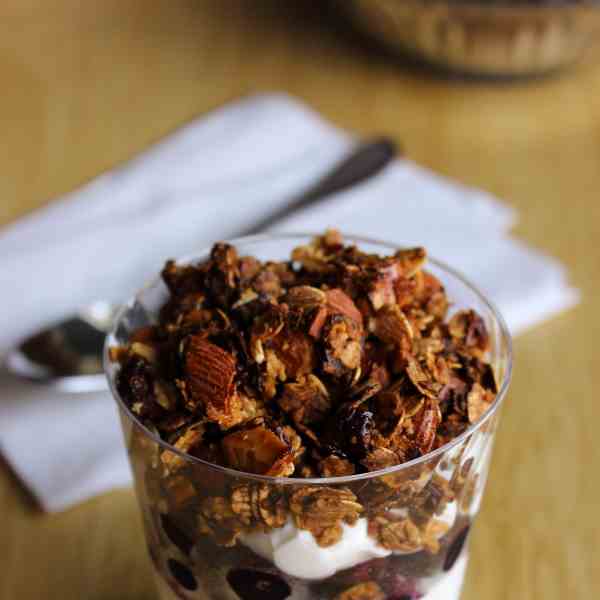 Blueberry Granola Parfaits