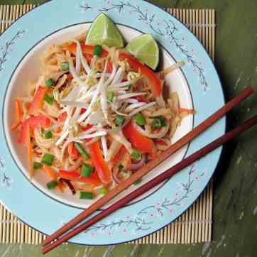 Spicy Peanut Noodle Salad