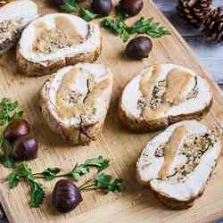 Thanksgiving Turkey Breast Roulade