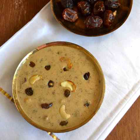 Dates Payasam Onam Recipes