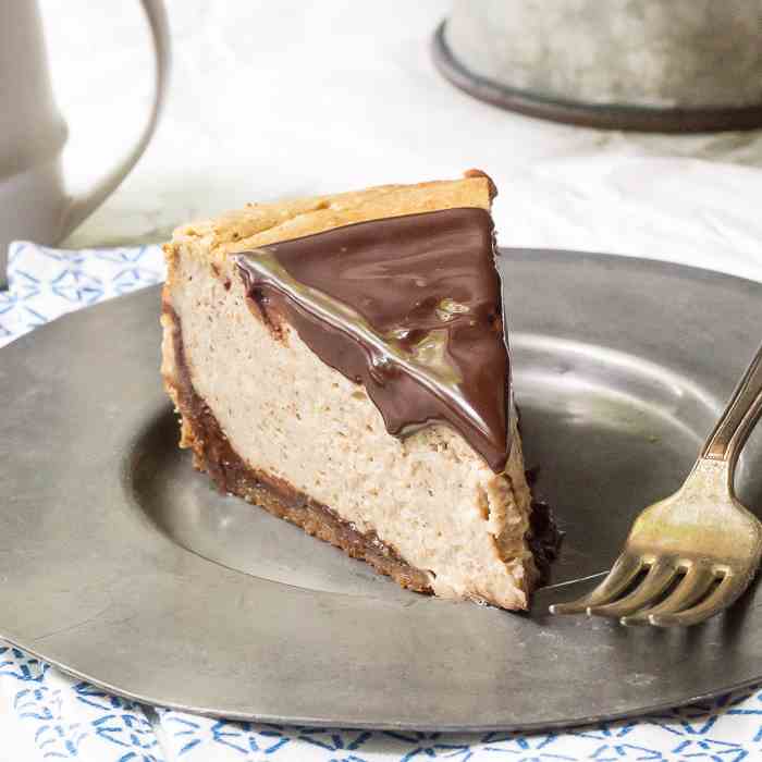 Chocolate Chai Cheesecake