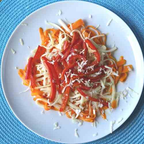 Harvest Vegetable Salad with Fresh Horsera