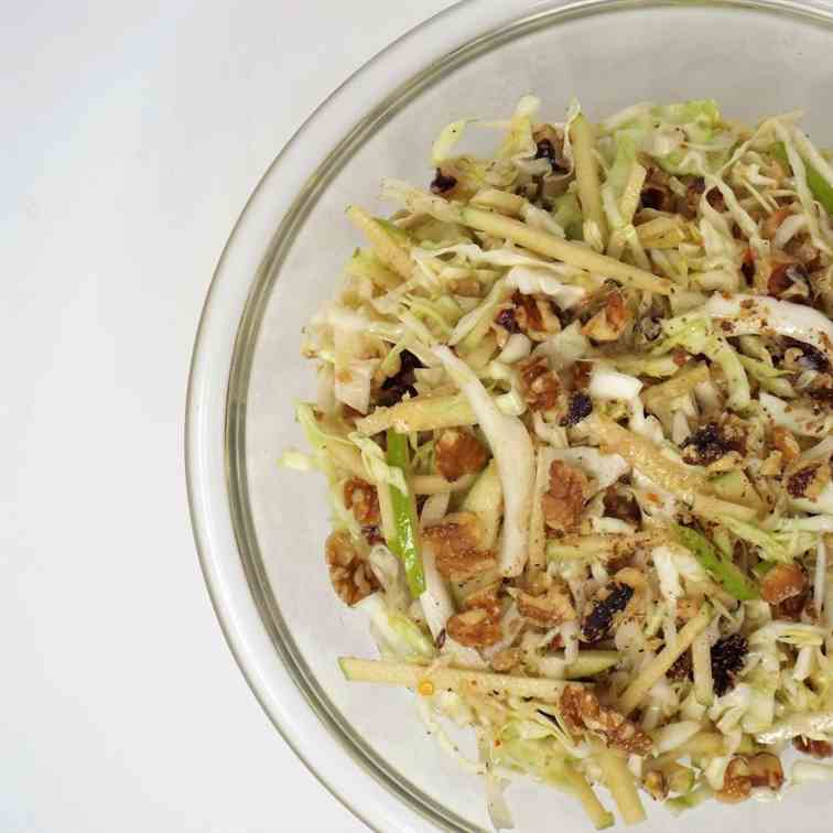 Spicy Cabbage and Apple Salad