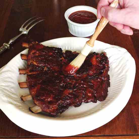 Guy’s St. Louis Ribs w/Tequila BBQ Sauce