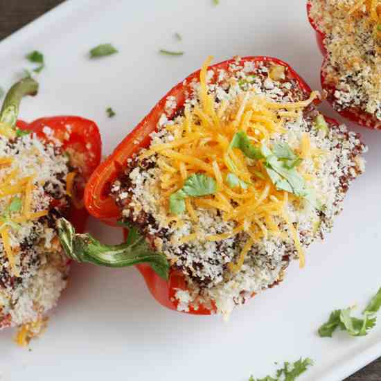 Quinoa Stuffed Bell Peppers