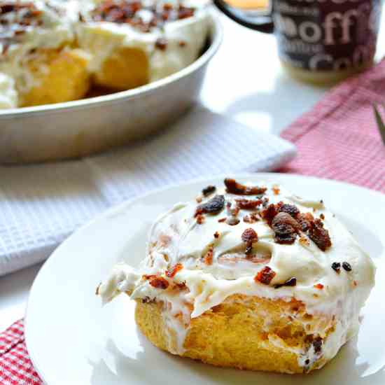 Sweet Potato Cinnamon Rolls