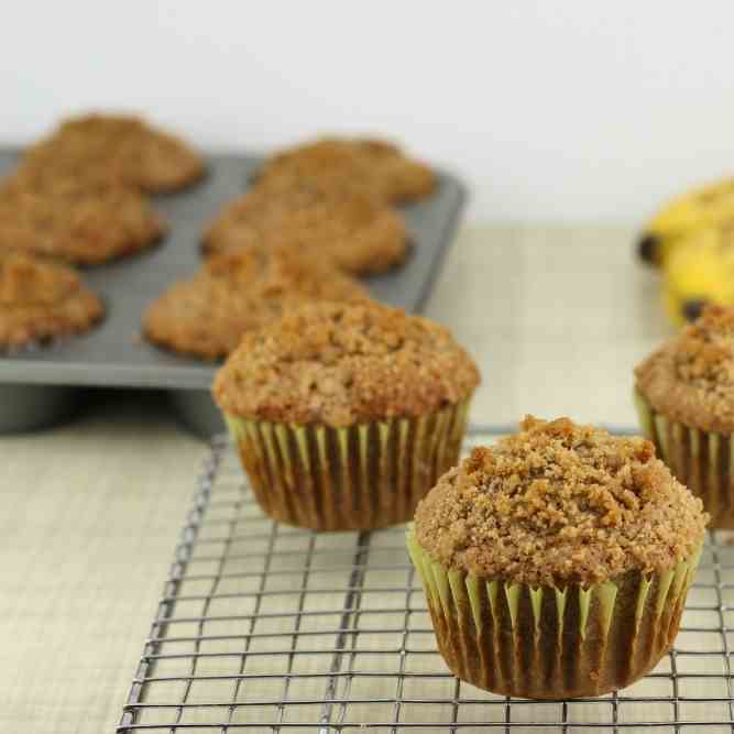 Banana Streusel Muffins