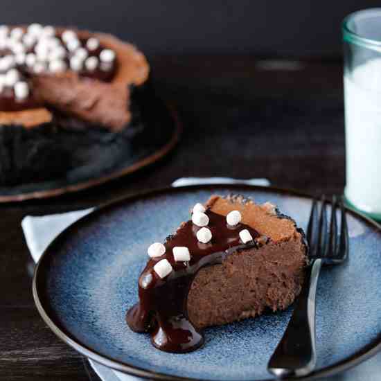 Hot Chocolate Cheesecake