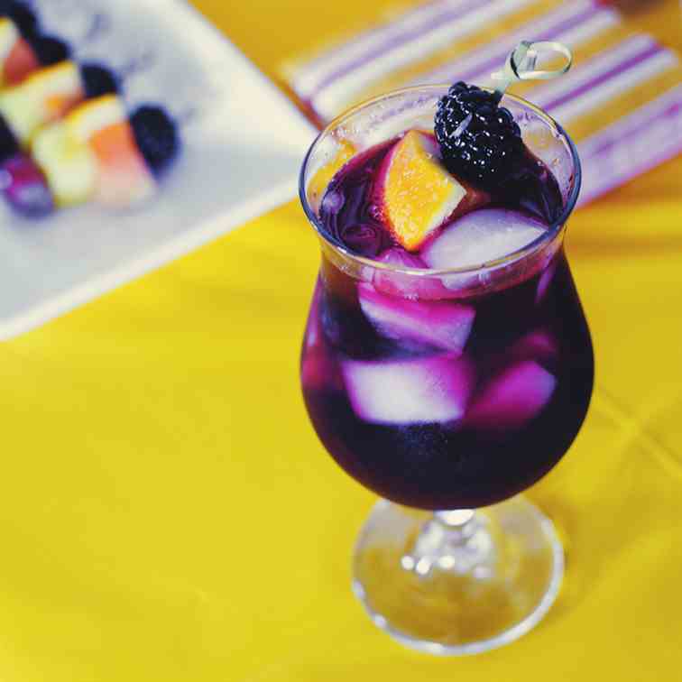 Merlot and Brandy Sangria