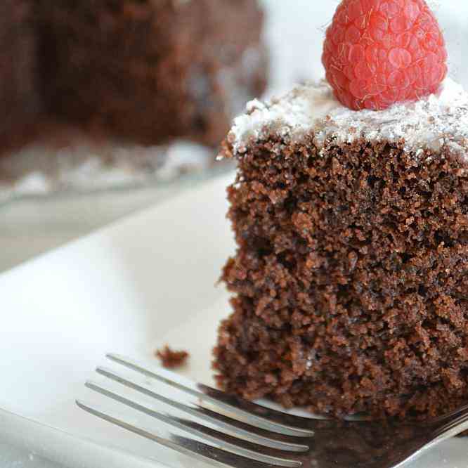 7 minute Eggless Chocolate Cake