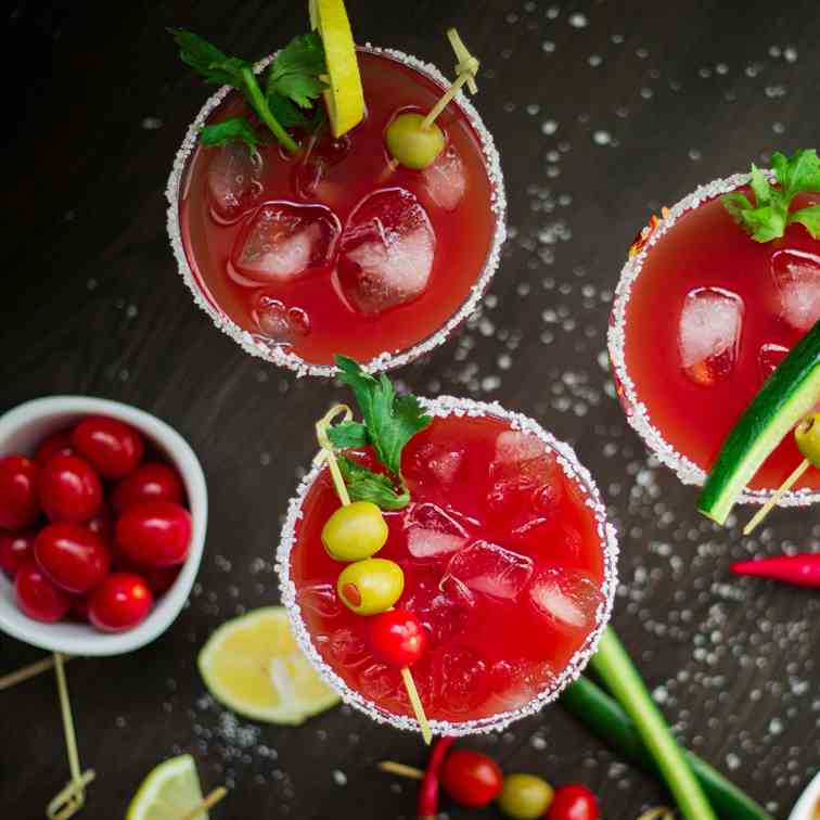 Hickory Smoked Bloody Mary Margarita