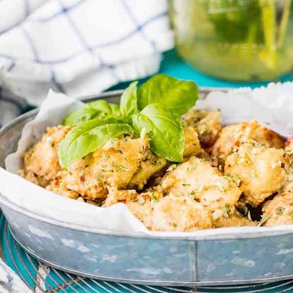 Slow Cooker Garlic Parmesan Wings