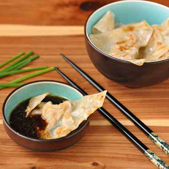 Pork and Chive Pot Sticker