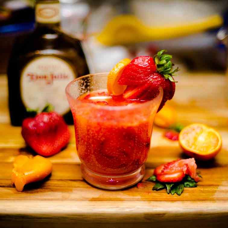 Strawberry Orange Margarita