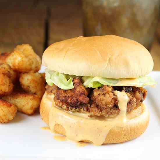 Chicken Fried Steak Sandwiches