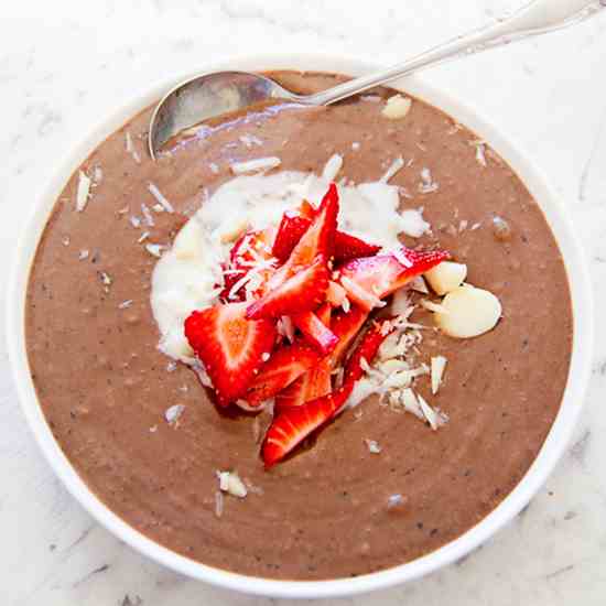 Choc-Banana Smoothie Bowl