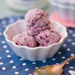 Blackberry Cobbler Ice Cream