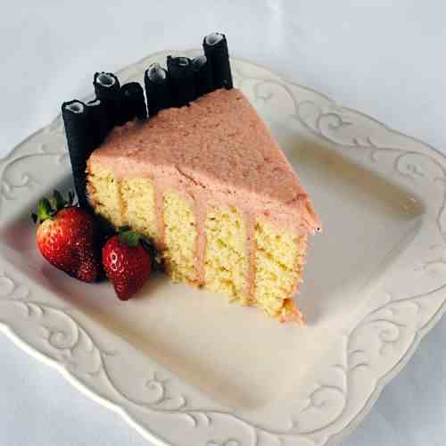 Strawberry Spiral Cake