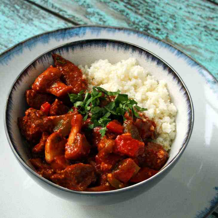 Keto Beef Goulash Recipe