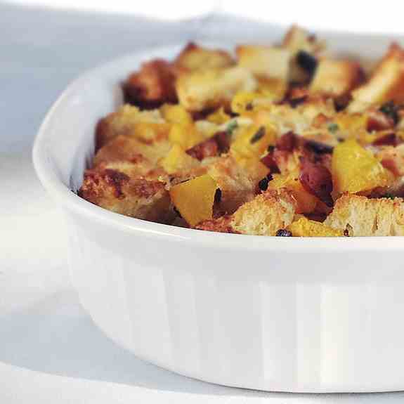 Butternut-Bacon Stuffing