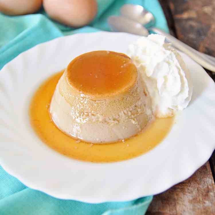 Spanish Coffee Flan