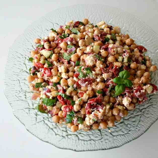 Ten-Minute Chickpea Salad