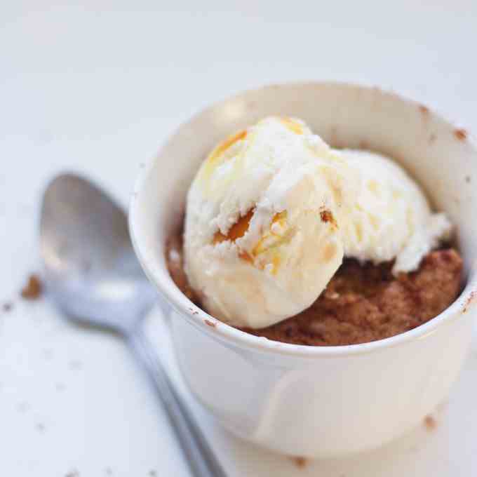 Coconut Flour Microwave Mug Cake