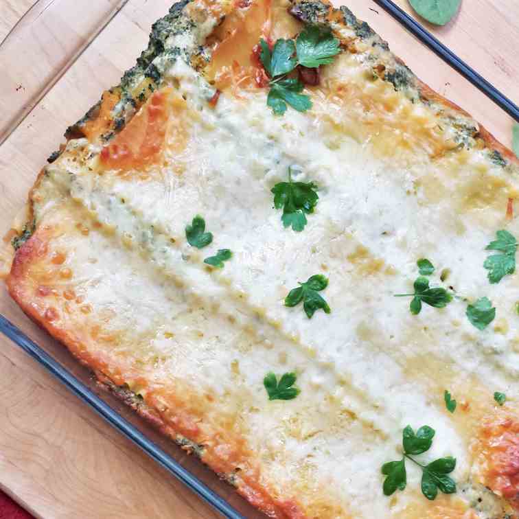 Creamy Butternut Squash Lasagna