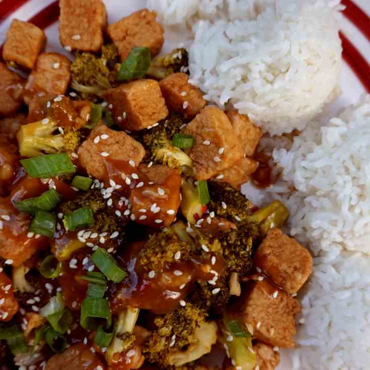 Vegan General Tso's