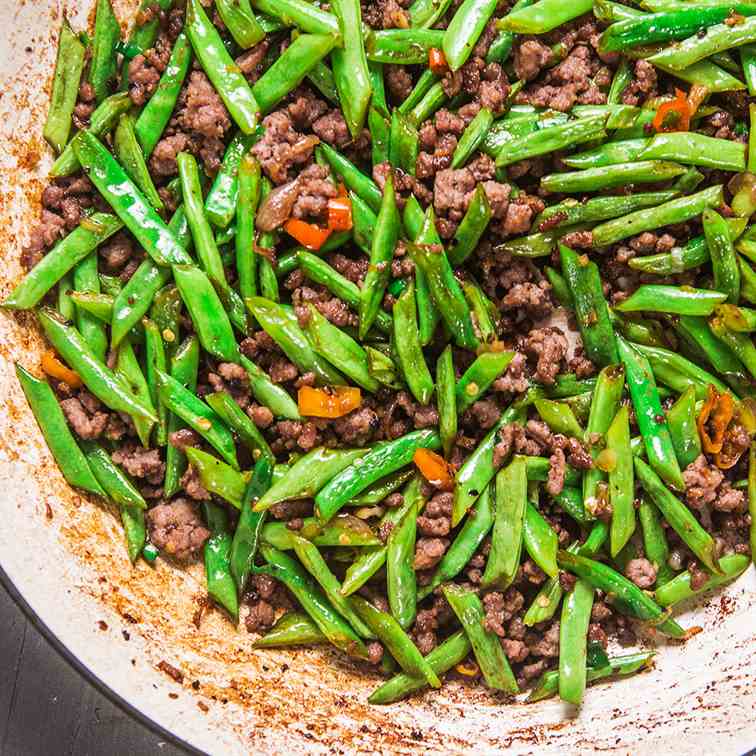 Beef Green Bean Stir Fry