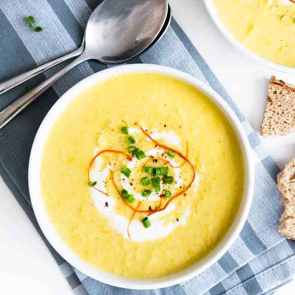 Curried Cream of Corn Soup