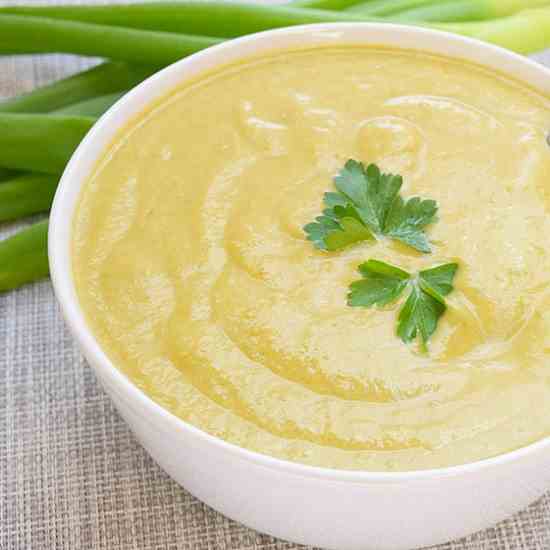 Creamy Chicken Peas Soup