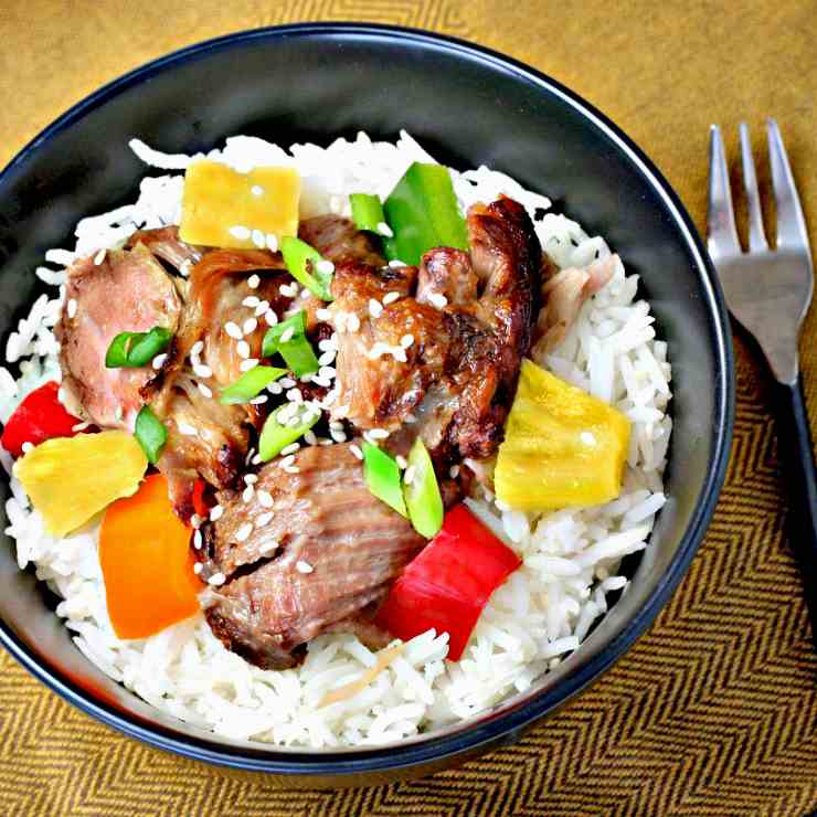 Pineapple Pork Bowl