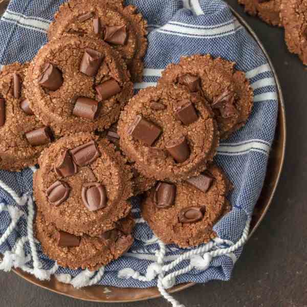 Double Chocolate Sugar Cookies