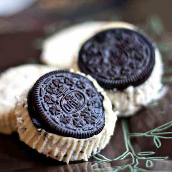 Individual Oreo Cheesecakes