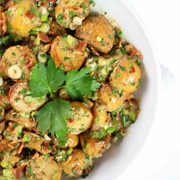 Smoky Salt and Vinegar Potato Salad