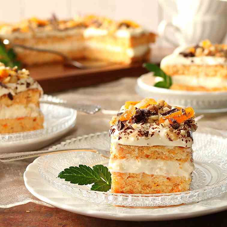 Carrot Sponge Cake