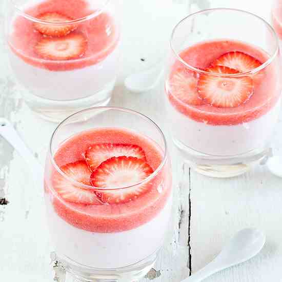 Strawberry anise quark