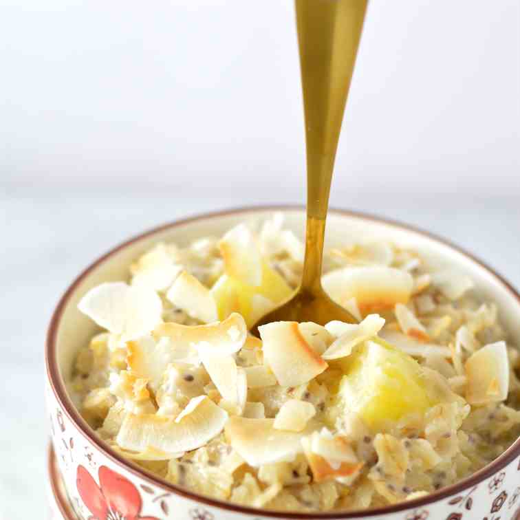 Pina Colada Oatmeal