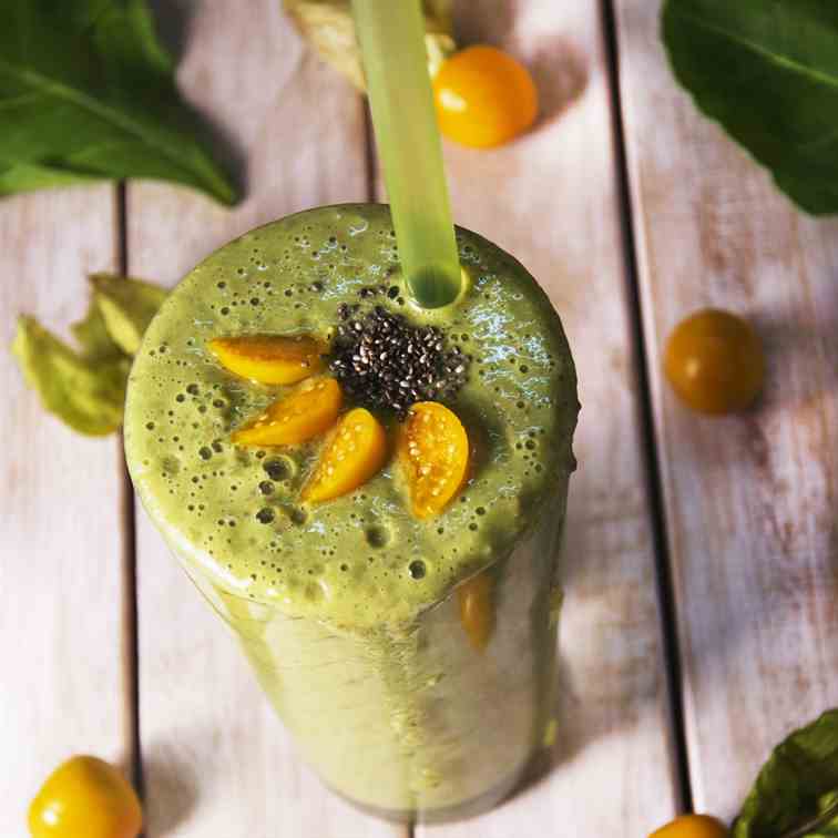 Cape Gooseberry Detox Green Smoothie