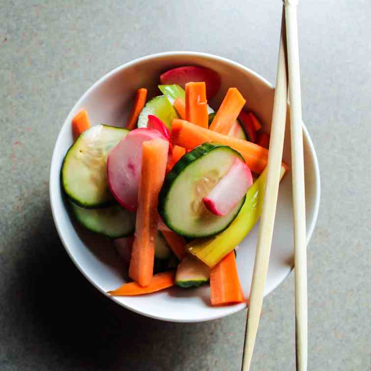 Banh Mi Pickled Vegetables