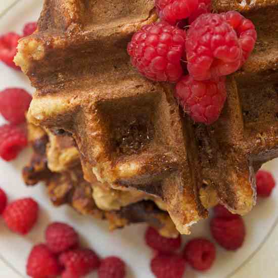 Belgian Waffles - Gaufres Liegeoises