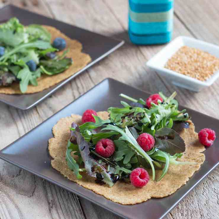 Vegan Flaxseed Paleo Tortillas