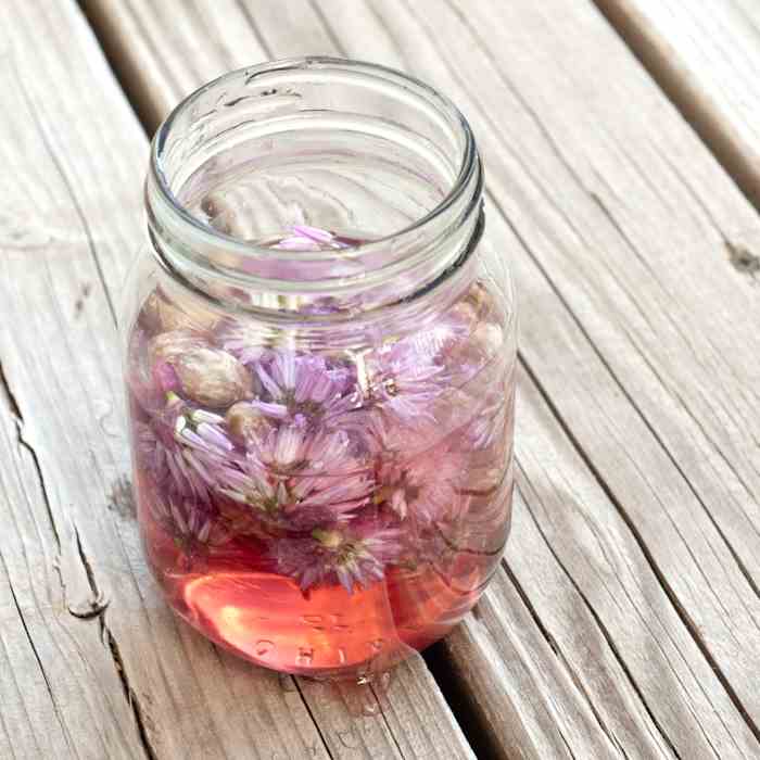 Chive Blossom Vinegar