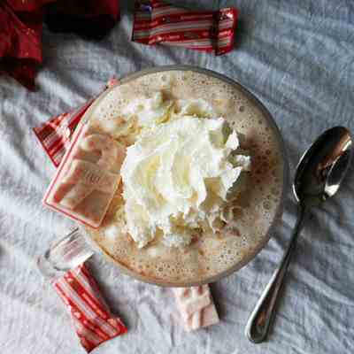 Cocoa with Peppermint Bark Vodka