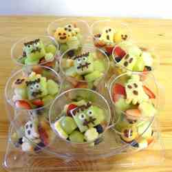 Halloween Fruit salad cup