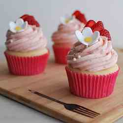 Strawberry Shortcake Cupcakes