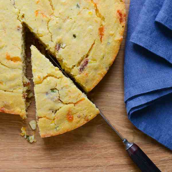 jalapeno bacon cheddar cornbread