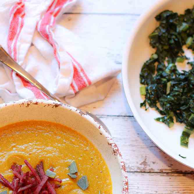 Butternut Squash And Apple Soup